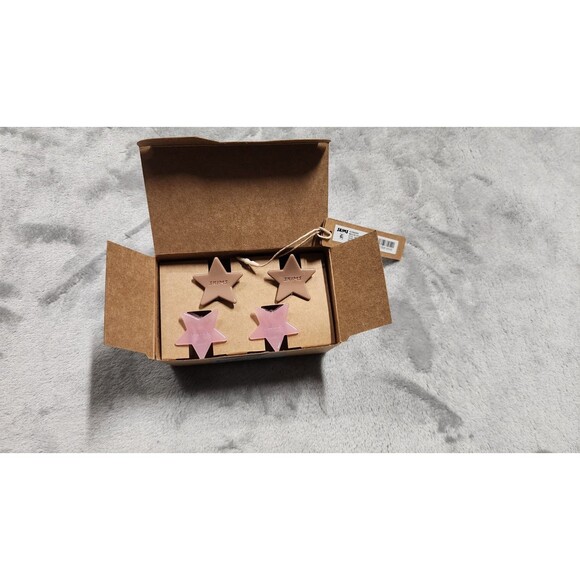 SKIMS One Size Accessories Mini Star Clip 4 Pack Halite & Sienna HD_HCP-10098W - Picture 4 of 5